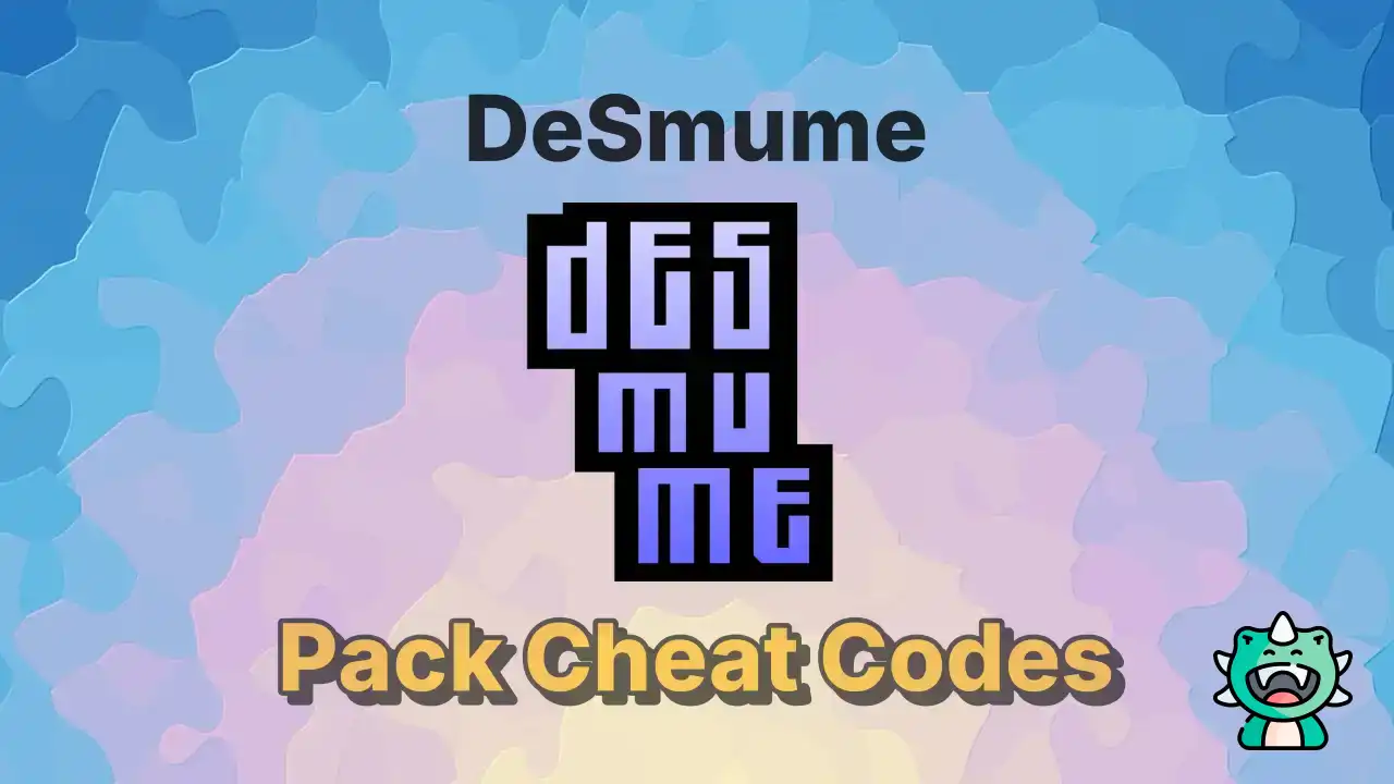 DS cheat codes pack pour Desmume