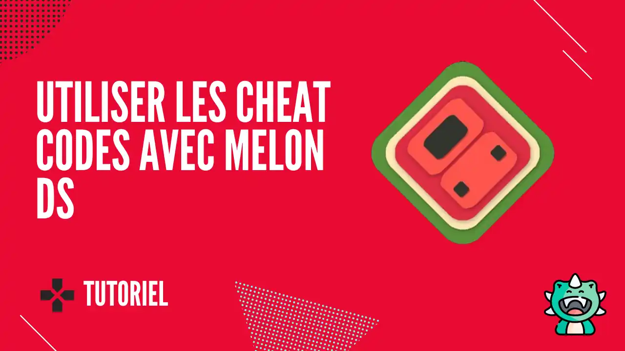 Melon DS : Comment saisir et importer des cheat codes