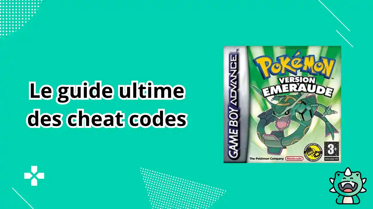 Comment utiliser les cheat codes dans Pokemon Emeraude
